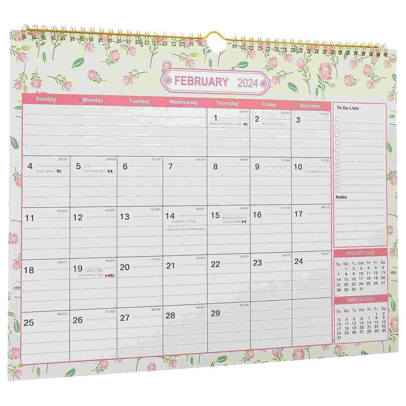 Большой календарь, настенный календарь, ежемесячный календарь, настенный рабочий календарь, современный Рабочий стол, ежедневный календарь