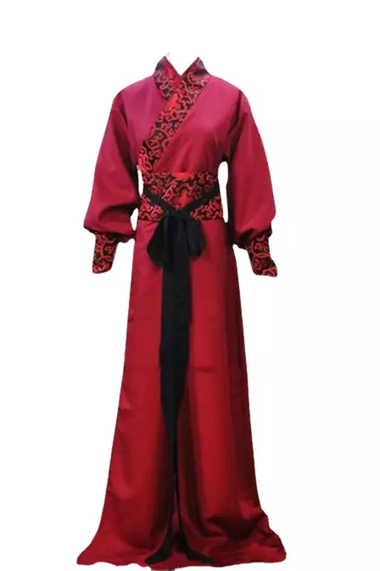 Hanfu kostum dansa nasional Tiongkok, pakaian tradisional Tiongkok kuno untuk wanita, pakaian panggung Hanfu wanita