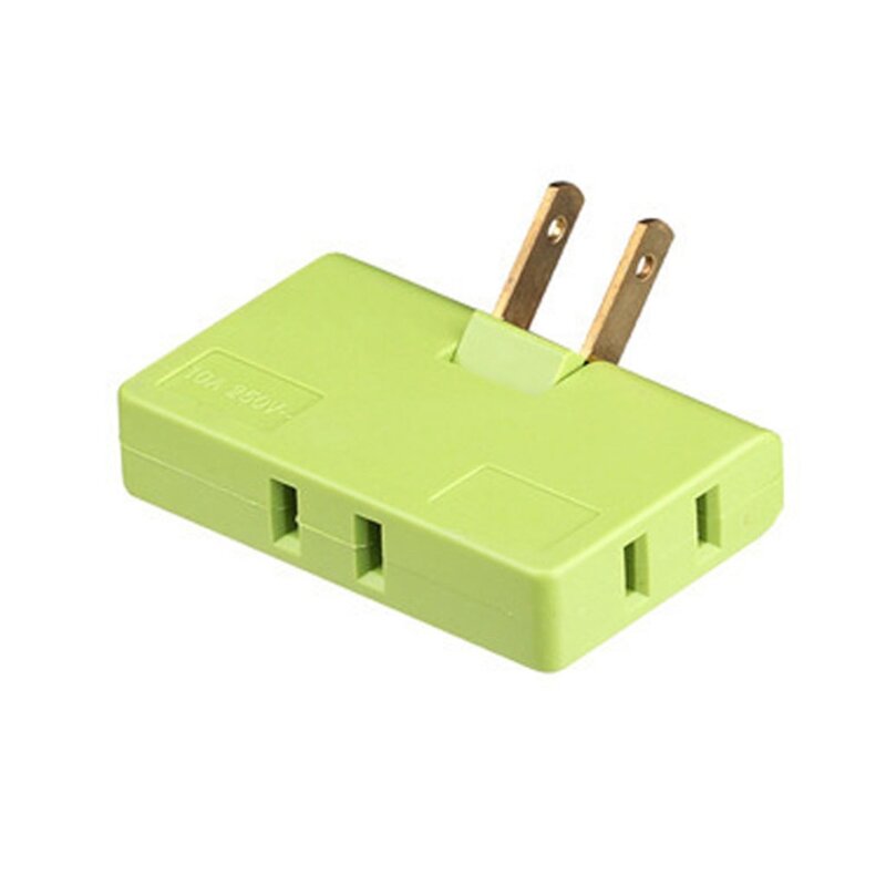 Foldable Extension Plug Adapter Wall Outlet Extender Rotatable Socket Converter Dropship