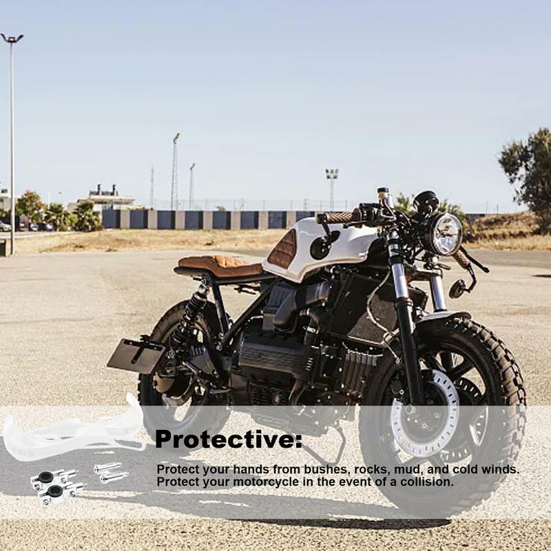 Motocicleta Handguards, Guiadores elegantes e Componentes, Durável Dirt Bike, Off Road ATV e Dirt Bike Elétrica