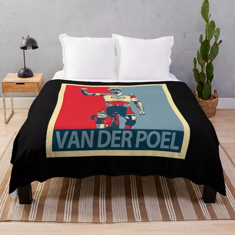 Mathieu Van der Poel ผ้าห่มชายหาดผ้าห่มสำหรับโซฟาถุงนอนสุดหรูผ้าห่ม ST