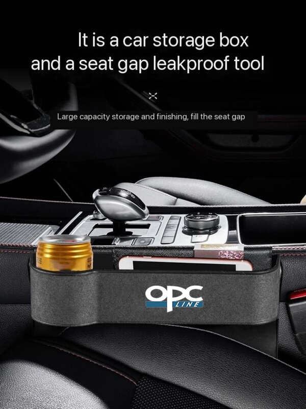 Seggiolino Auto fessure fessure scatola di immagazzinaggio sedile Organizer Gap fessura supporto di riempimento per Opel Opc Line Antara Astra Insignia accessori Auto