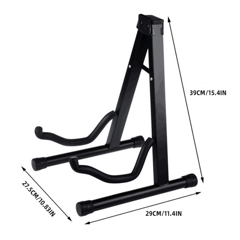 Guitare A-frame Pliant Support de Guitare Électrique Acoustique de Guitare Guitare Acoustique Guitare En forme de Support De Guitare Accessoires