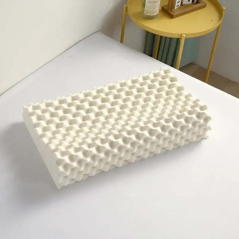 ウォッシャブル純綿,3Dマッサージ,大きな粒子を備えたラテックス枕コア,40x60cm
