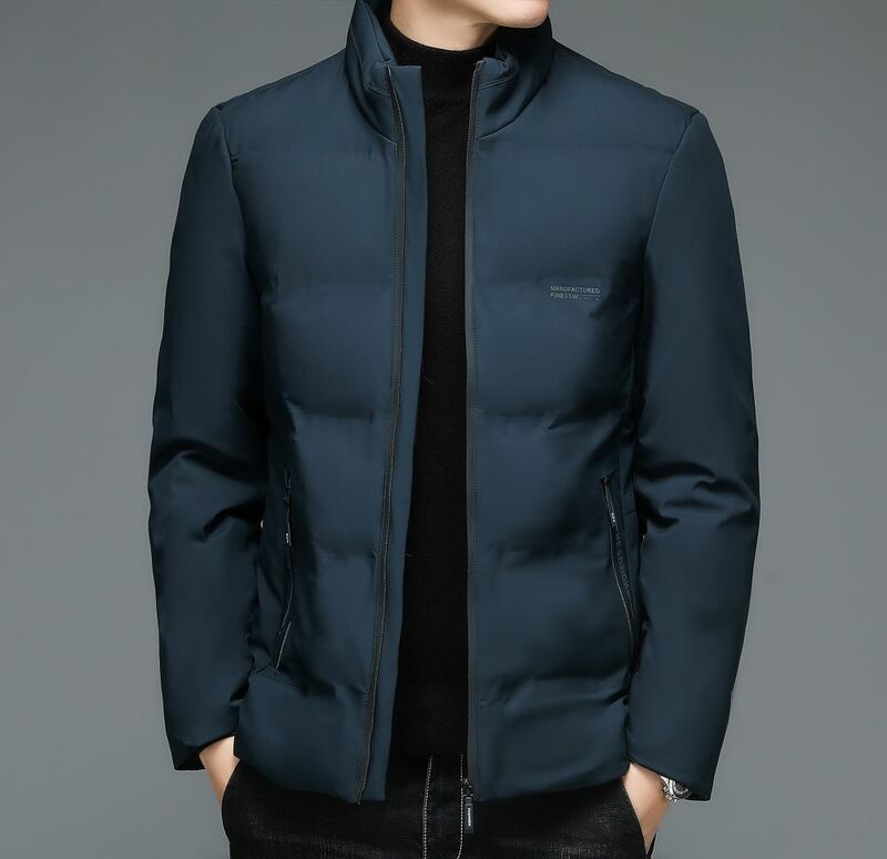 COODRONY marki w jednolitym kolorze Zippe Versatiler zimowa męska gruba ciepła wiatroszczelna kurtka bawełniana z kołnierzem kurtka wiatroszczelna D0005