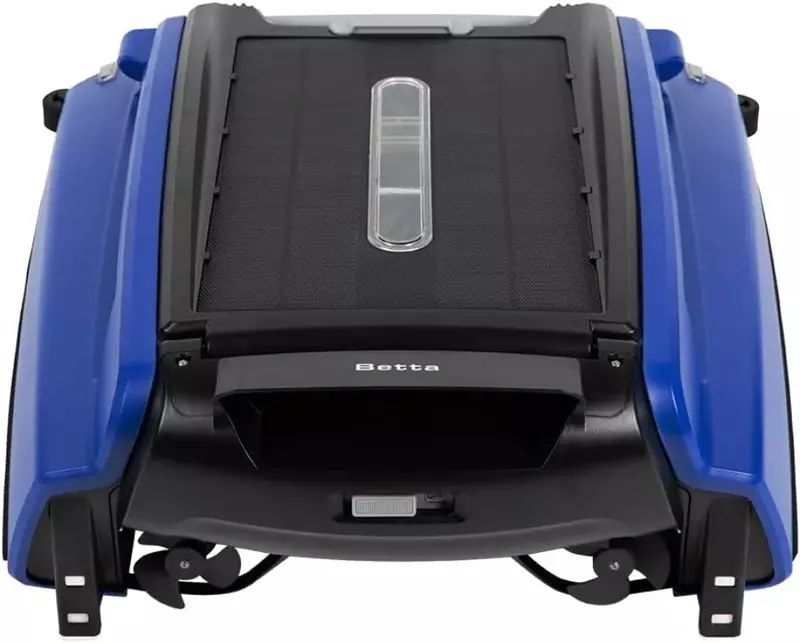 Betta SE Solar Powered Automatic Robotic Pool Skimmer Cleaner with 30-Hour Battery Power and Twin Salt Chlorine Tolerant Motors