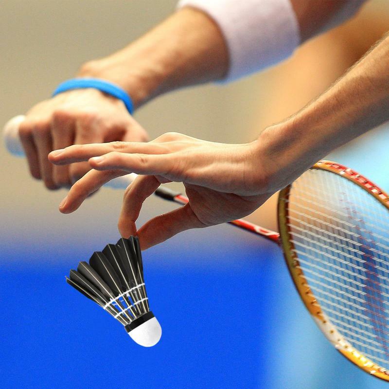 Pena Badminton Petecas, Bola Treinador Durável para Bater Estável, 12Pcs
