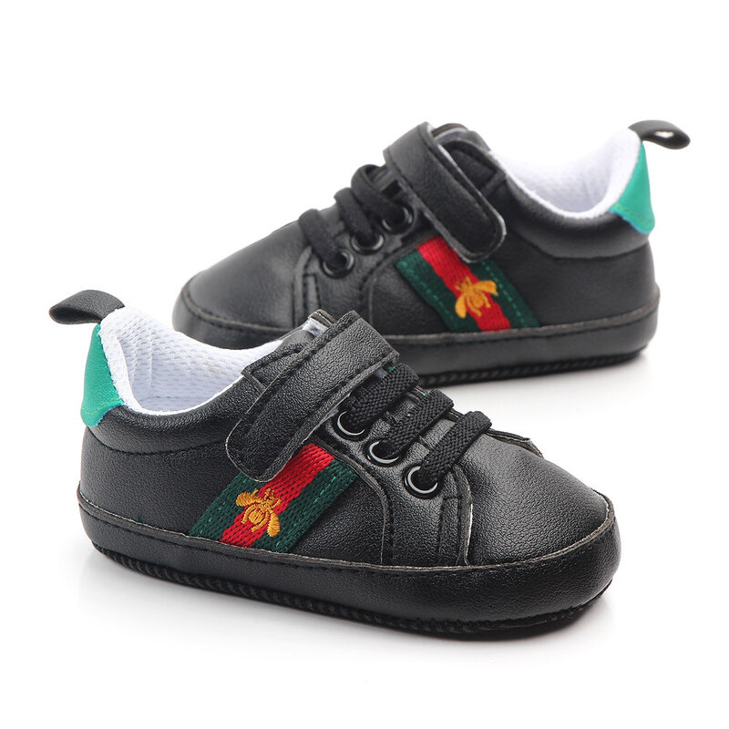 Обувь для первых шагов для маленьких мальчиков и девочек, легкая дышащая обувь для младенцев с мягкой подошвой, нескользящая обувь для малышей