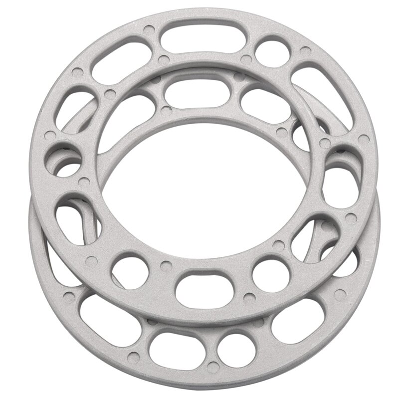 4 pçs liga de alumínio ajustando calços 6mm para espaçadores da roda de jimny pajero suv