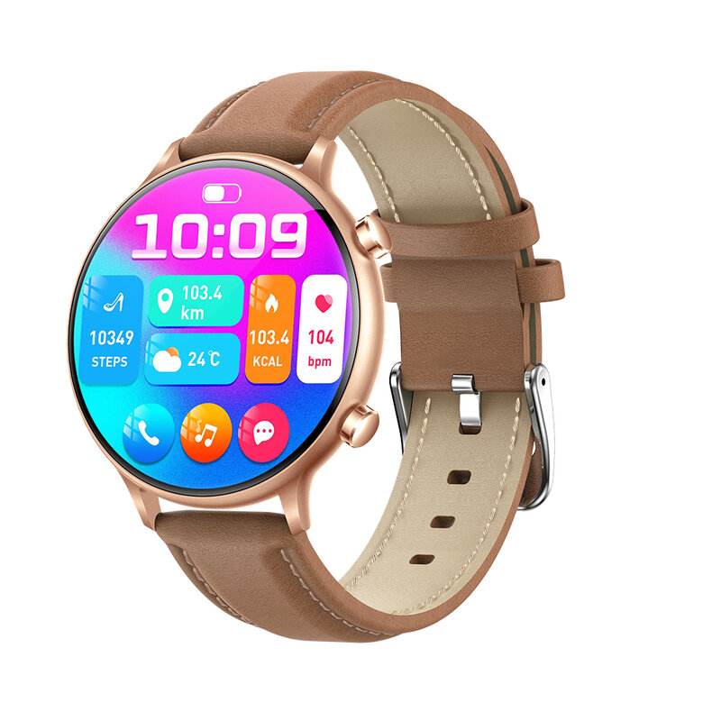 Hot selling HT12 Pro high-definition large round screen sports smartwatch Bluetooth call watch waterproof step counting function