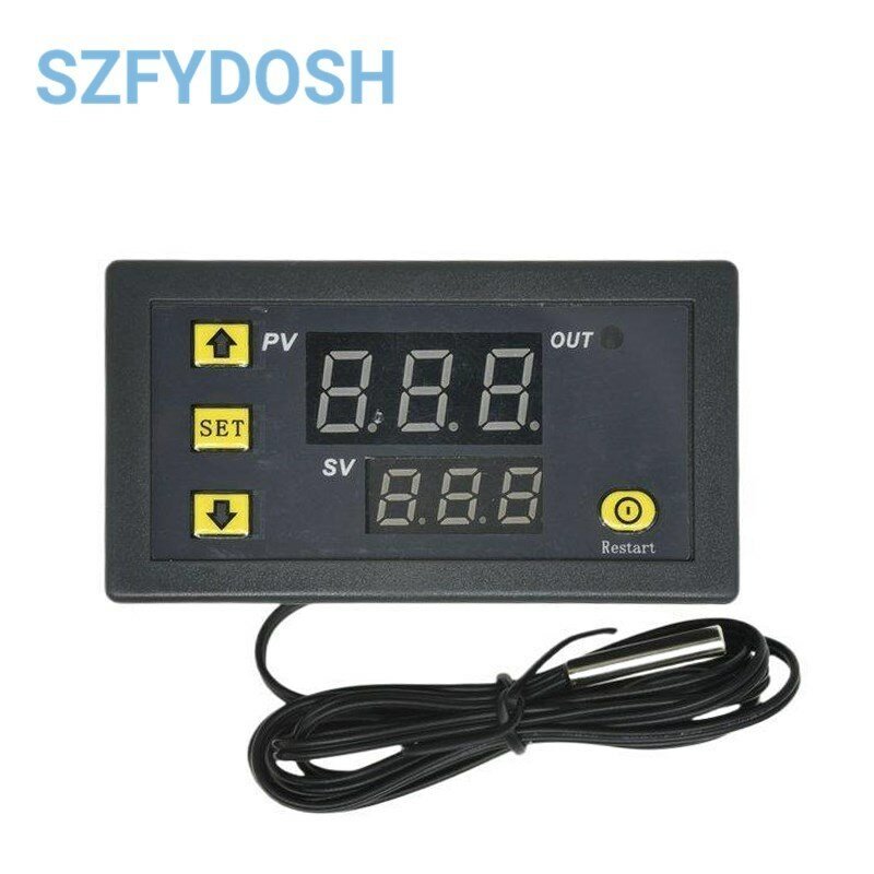 W3230 Digital Temperature Controller 12V 24V 220V Thermostat Regulator Heating Cooling Control Thermoregulator