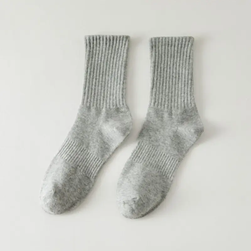 Socks Men's Middle Socks Summer Summer Sweat, sweat -absorbing, breathable, thin socks,  heated socks men