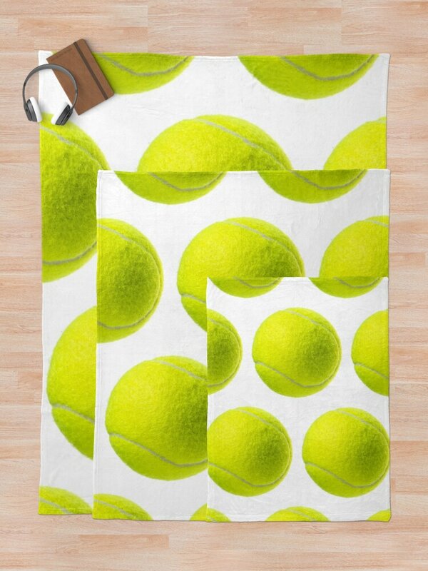 Just Tennis Ball โยนเตียงผ้าห่มผ้าคลุมแฟชั่น
