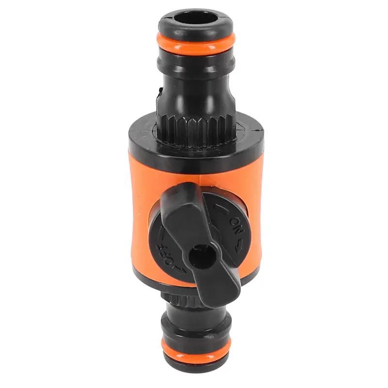 2PC Hose Pipe Tap Shut Off Valve Fitting Connector Garden Garden Quick Coupler Excellent Durability And Wear Resistance