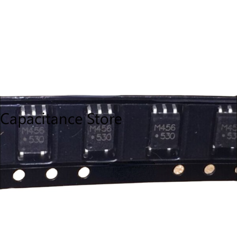 10PCS SMT Optocoupler Screen Printing M456 HCPL-M456 HCPLM456 importado e vendido em estoque