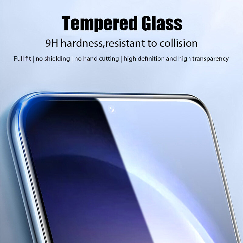 3PCS Tempered Glass For Samsung S22 Plus A73 A53 A33 A23 A52S 5G Screen Protector For Samsung A72 A52 A32 A22 Protective Glass