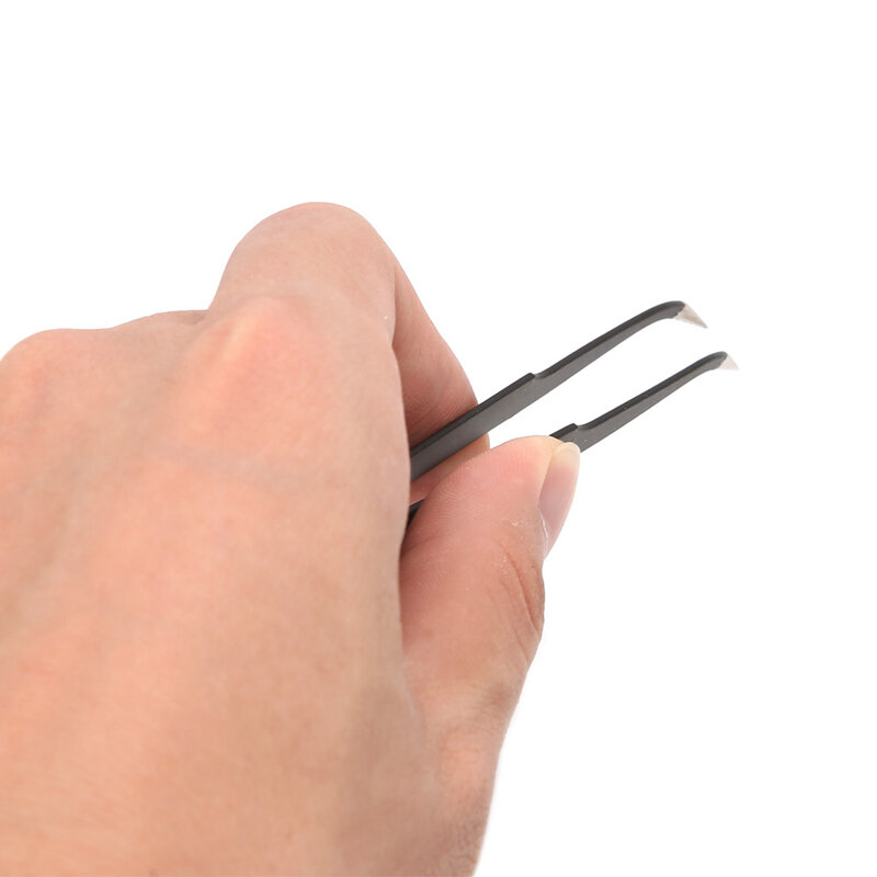 Pinzas precisión, pinzas cuentas acero inoxidable, herramienta selección Gel para decoración uñas para y
