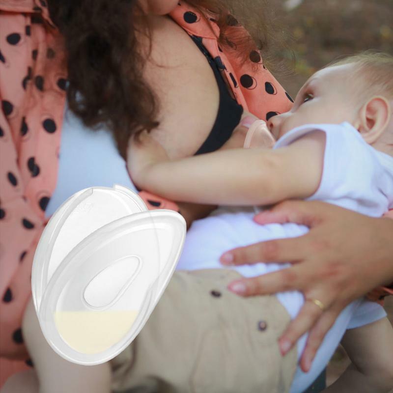 Moedermelk Vanger Siliconen Draagbare Moedermelk Verzamelaar Voor Borstvoeding Verzamelen Moedermelk Lekken Verzamelbekers Voor