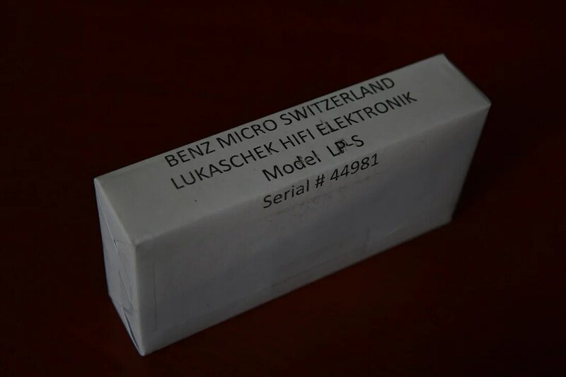 BenzMicro LPS ruchoma cewka stereo LPS MC głowa, wyjście 0,34 mv, opakowanie drewniane pudełko