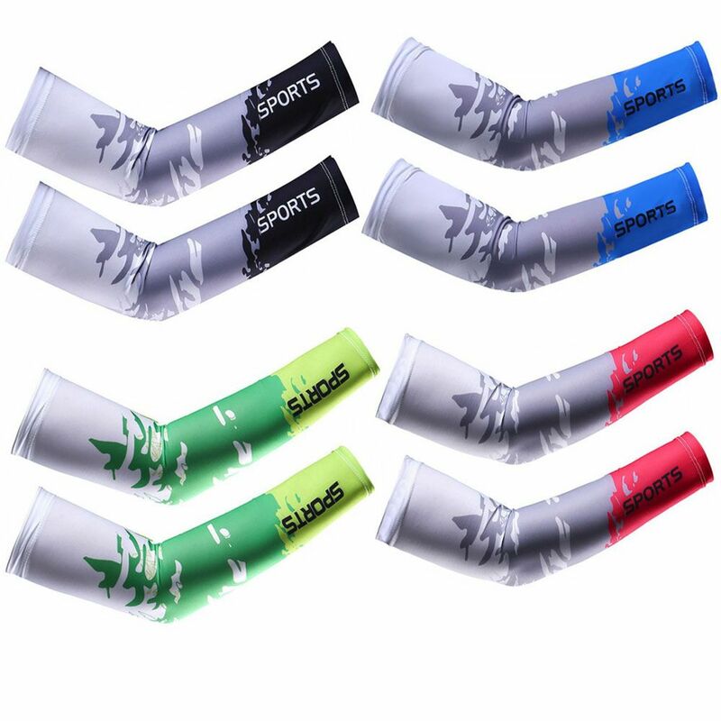 New Basketball Summer Cooling Arm Cover Arm Sleeves Outdoor Sport Sun Protection