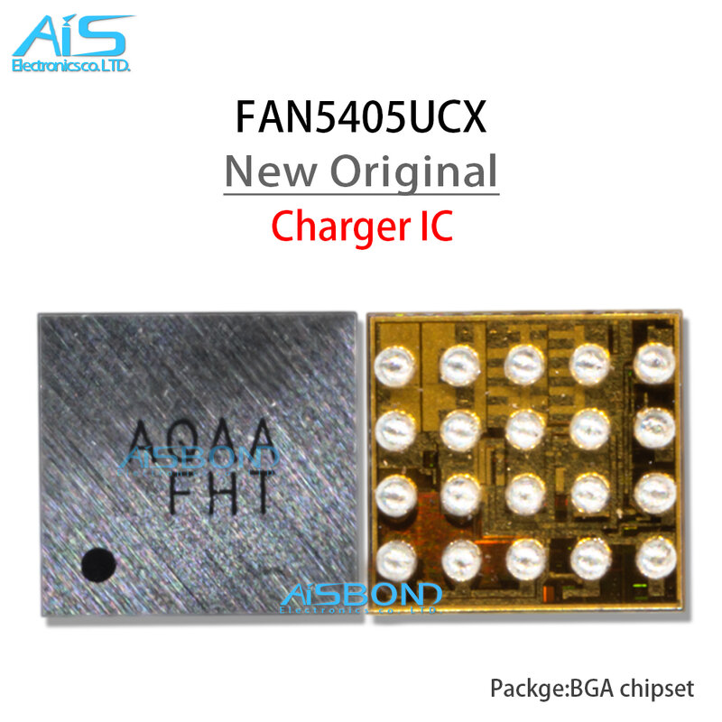 5Pcs/Lot New FAN5405UCX Marking AQ** AQ AQAA AQBD BGA-20 SB-Compliant Single-Cell Li-Ion Switching Charger IC