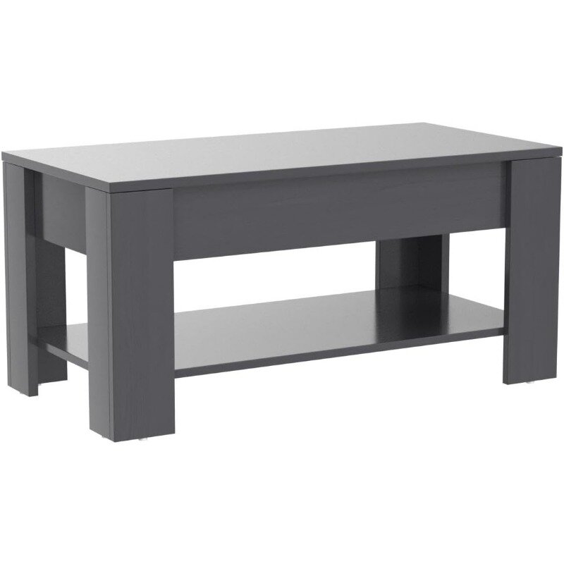 Lift Top Couch tisch mit verstecktem Fach und Lager regal Holzlift Tischplatte für zu Hause Wohnzimmer Empfangsraum Büro