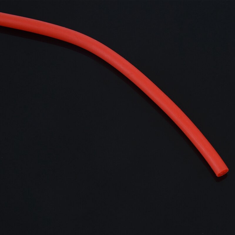 2X rurka do ćwiczeń gumowa opaska oporowa katapult Dub proca elastyczna, czerwona 2.5M