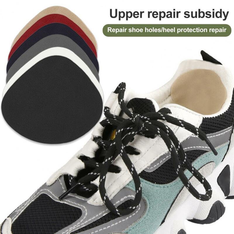 2 paia di toppe per la riparazione del tallone delle scarpe scarpe per l'usura del tallone scarpe sportive solette per toppe protezione del tallone riparazione del foro del tallone foderato