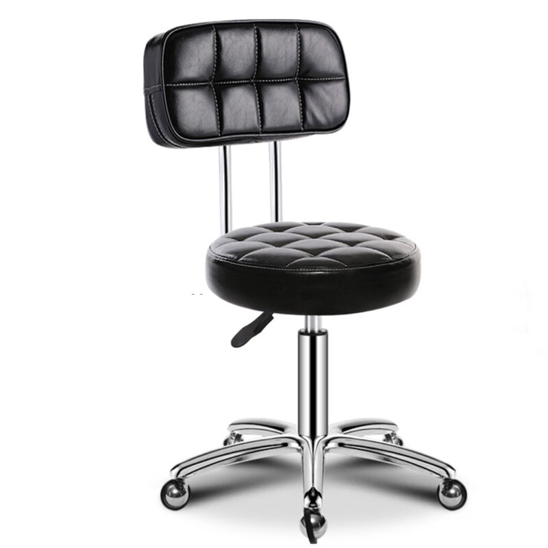 Sgabello da parrucchiere barbiere sedie bellezza puleggia per unghie Stylis sedia tatuaggio sedia salone mobili sedia da lavoro sollevabile girevole