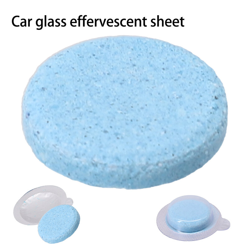 Effervescent Tablet kaca air 1 buah, tablet efervescent cuci praktis tahan lama 2.6g/Aksesori Tablet