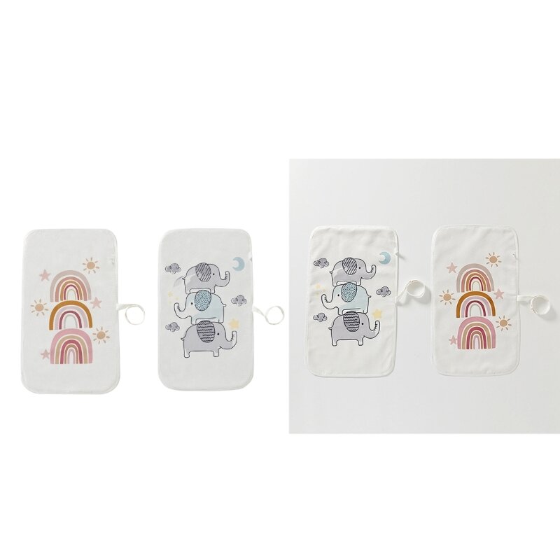 Couche-culotte lavable pour bébé Tapis à langer portable Feuille de couche douce et durable