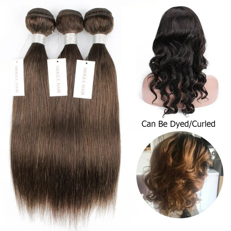 Mogul Hair, 1 шт., прямые волосы, женский цвет, 8 ясень, светлый цвет, 27 медовый светлый волос, волнистые натуральные волосы для наращивания