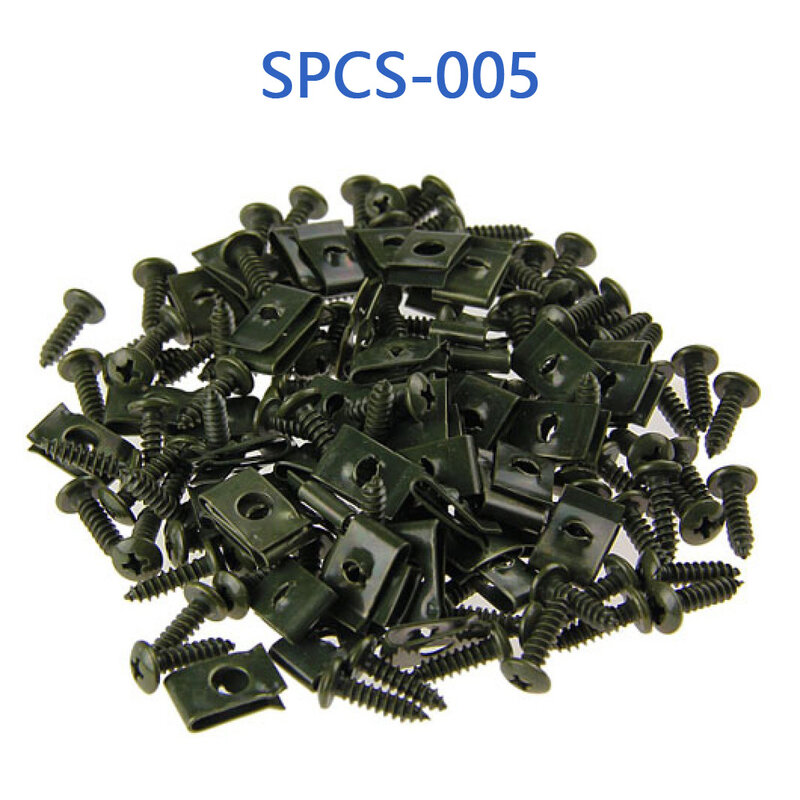 SPCS-005 Body Clip and Screw Set 4.2*16 For GY6 50cc 4 Stroke Chinese Scooter Moped 1P39QMB Engine