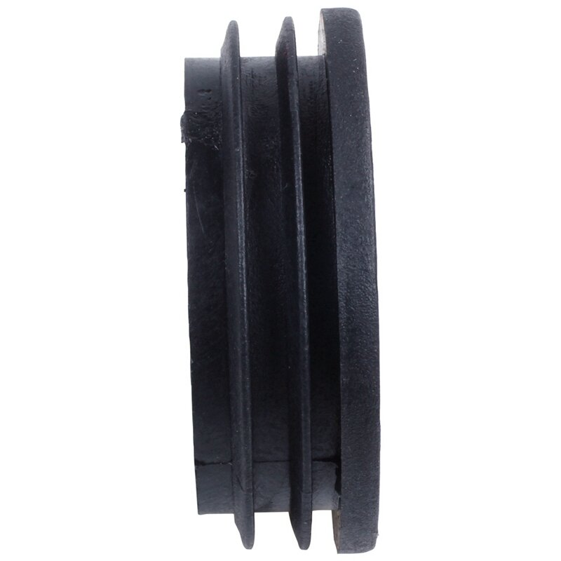 Заглушки для круглых трубок, черные, диаметр 50 мм, 48 шт.