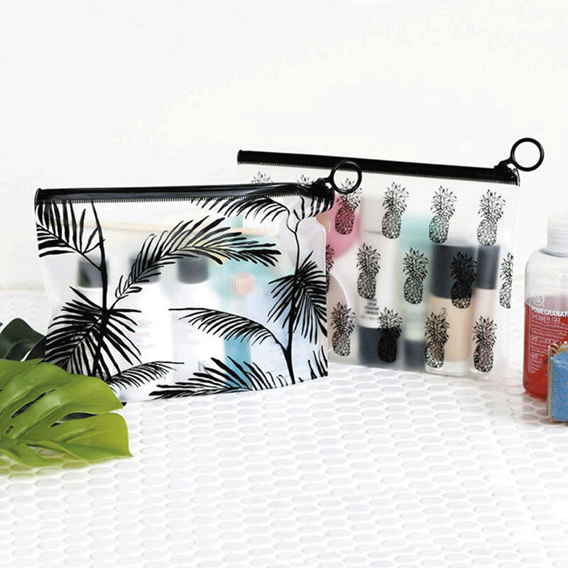 Bolsa cosmética feminina nova viagem portátil à prova dwaterproof água caixa de armazenamento de grande capacidade moda maquiagem saco de higiene pessoal organizador