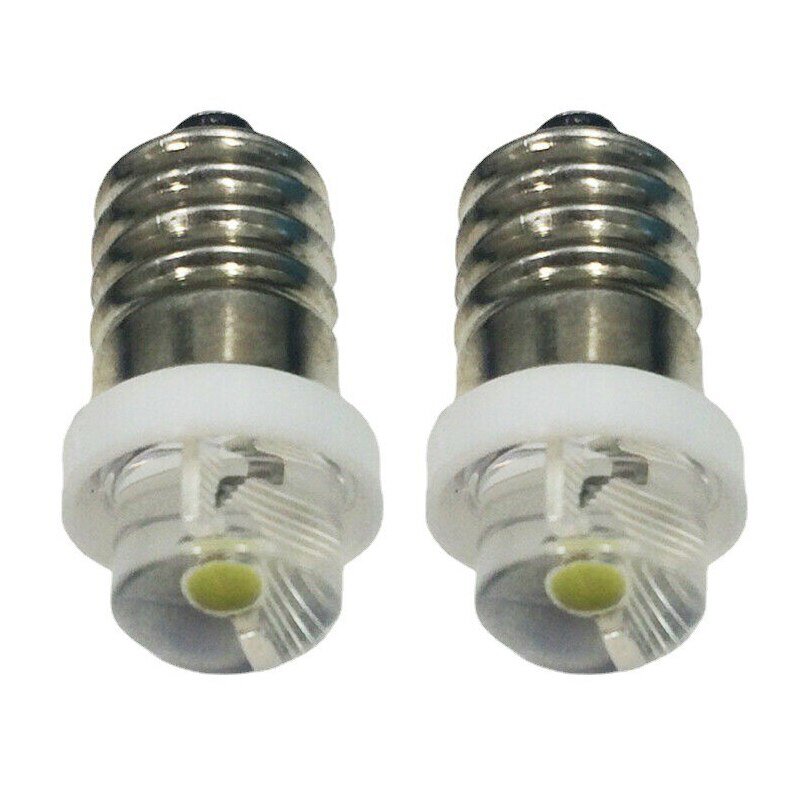 Sostituzione lampadina torcia torcia Led E10 P13.5S porta vite 0.5W 3V 4.5V 6V indicatore strumento segnale lampadina piccola