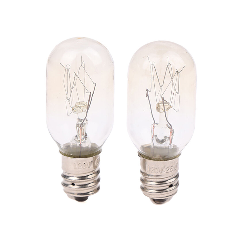 1 pz T20 E12 120V 15W/25W lampada di sale lampadina a globo lampadine a incandescenza frigorifero forno lampadine lampadina di ricambio
