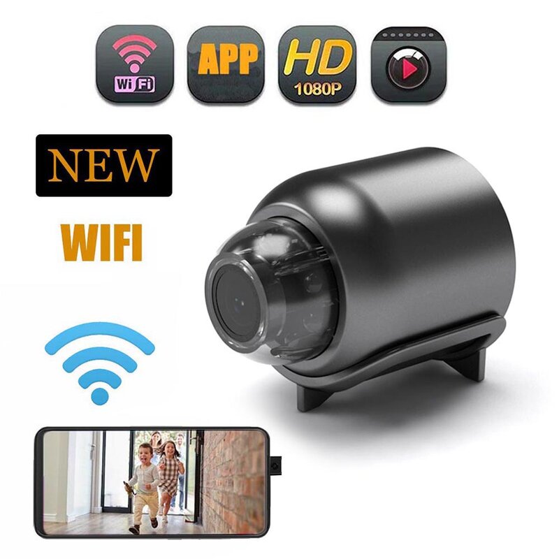 X5 1080P HD Mini telecamera WiFi Baby Monitor sicurezza interna sorveglianza di sicurezza videocamera IP Cam videoregistratore Audio