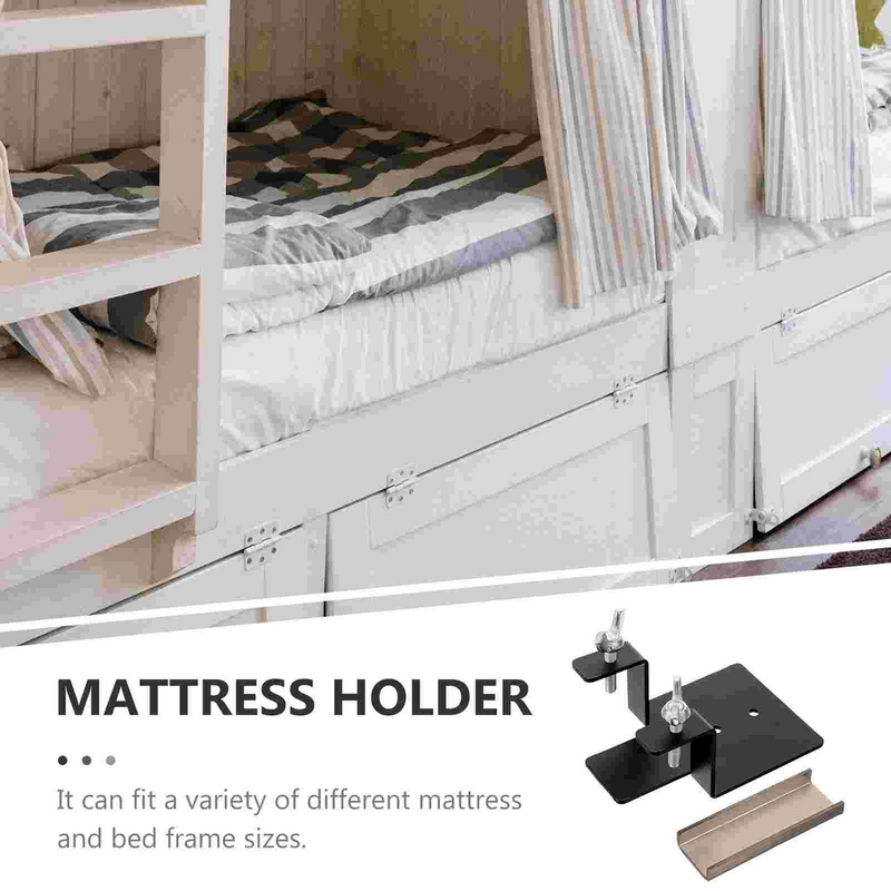 Topes de pinza para colchón antideslizantes, retenedor deslizante, deflector, marco de cama antideslizante