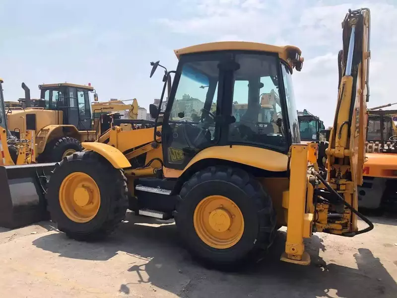 Baru digunakan JCB 3cx Backhoe Loader 4x4 ekskavator