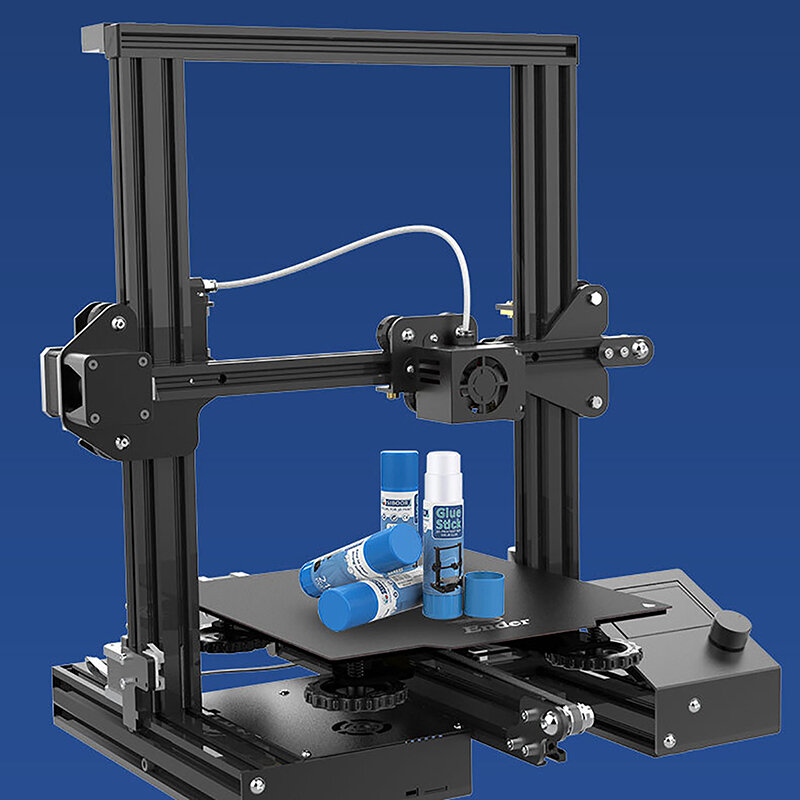 1Pc drukarka 3D kleje w sztyfcie PVP stały kleje w sztyfcie nietoksyczny zmywalny na platformę z gorącym łóżkiem płyta szklana łatwego usuwania
