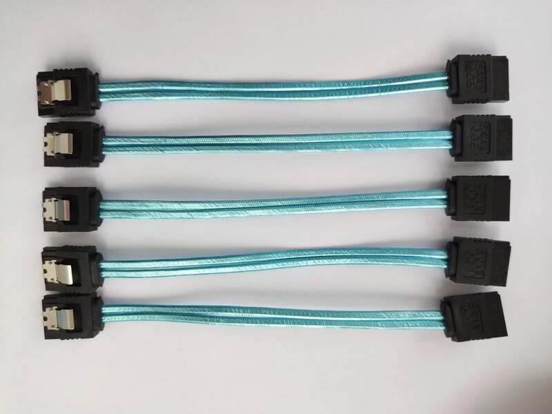 2pcs/5pcs SATA 3.0 High speed  6GB / s 7-pin data cable  HDD SSD serial hard disk drive straight cable