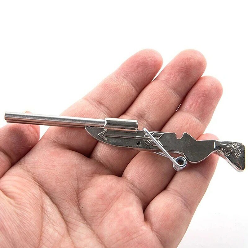 Mini Toothpick Gun Guntoy Toothpickgun Funny Hunting Shooting Toys Outdoor Decompression Weapontoy Hunting Guntoys Toys Gifts