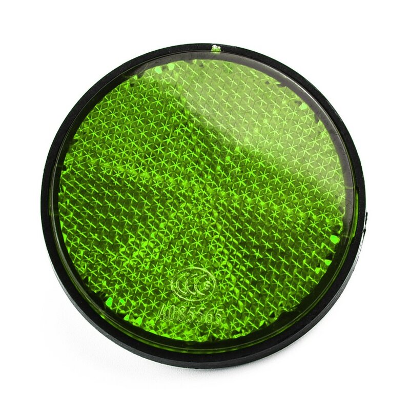Bicycle Bike Round Reflector Night Cycling Safety Reflective Bike Accessory Tool Bicycle Reflector Universal Car Trucks Motorcyc