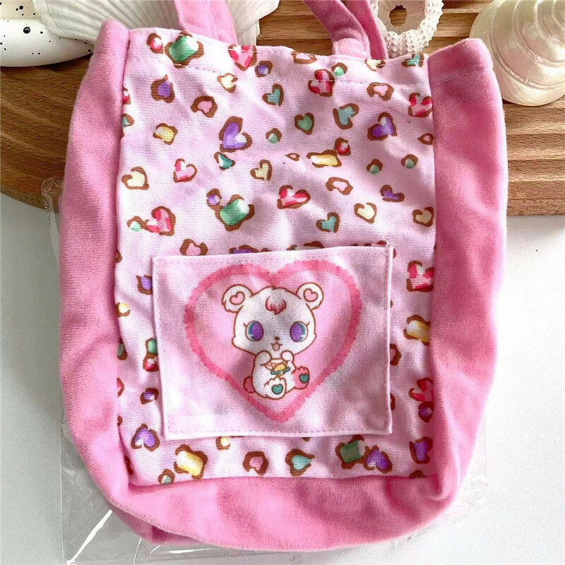Jewel Pet Mini Hand Bags Small Handbags for Women Ladies Cartoon Anime Kawaii Cute Organizer Storage Bags