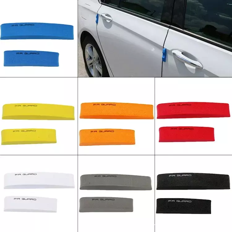 Universal Car Door Protector Guard Strip, Scratch Protector, Adesivos de borracha, Auto Door Edge Protection, Acessórios para carro, 4pcs