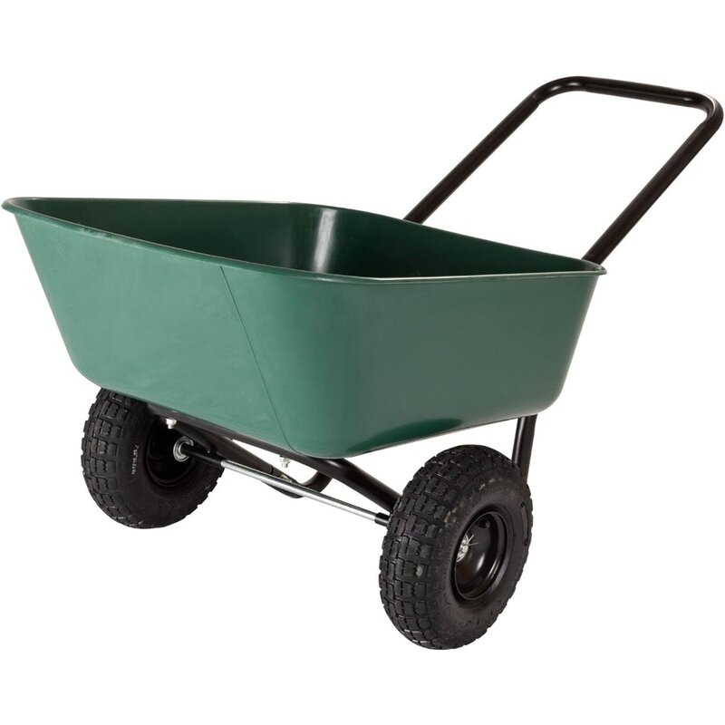 70019 Garden Barrow Dual-Wheel Wheelbarrow/Cart
