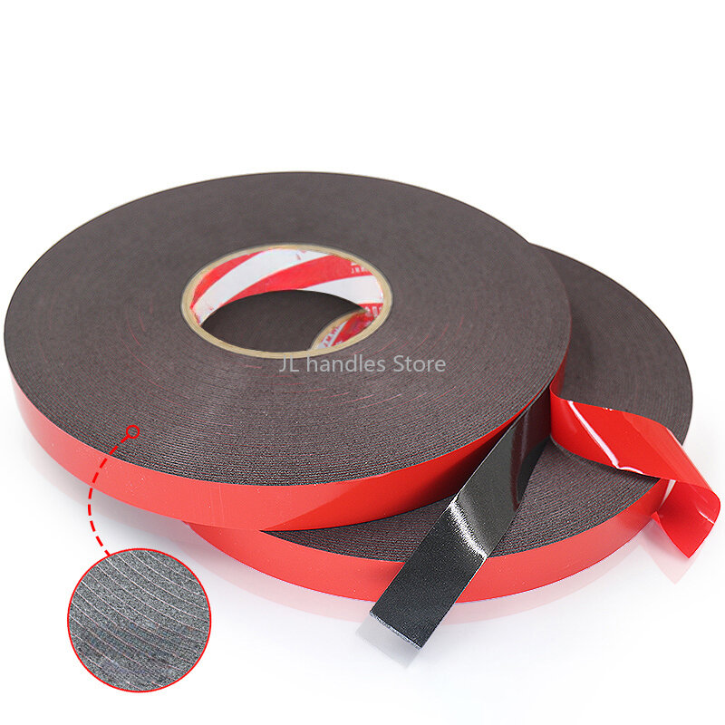 Lijm Tape 0.5Mm-2Mm Dikte Super Sterke Dubbelzijdige Foam Tape Voor Montage Bevestiging Pad Sticky dubbelzijdig Tape