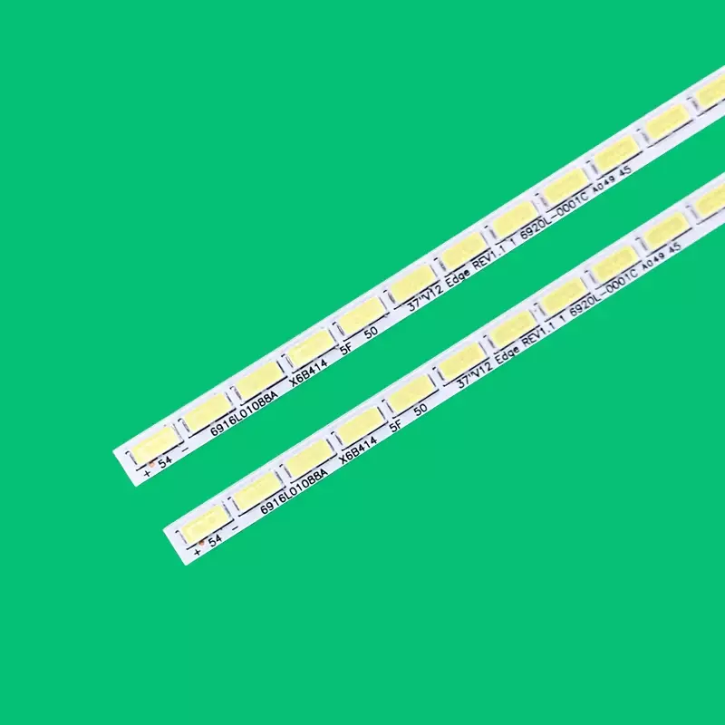 Untuk Skyworth 37E82RD strip lampu strip 37 37 V12 tepi REV1.1 46.3CM 54LED 100% strip lampu latar LED baru