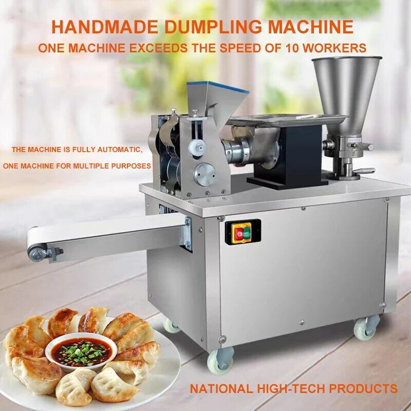 Máquina Automática Mini Ravioli Making, Pierogi Pelmeni Gyoza Tortellini Dumpling Maker, Pequena Totalmente Empanada Samosa Making Machine